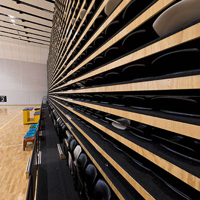 Sprung Timber Flooring at Victorian State Basketball Centre