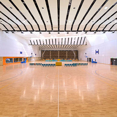 Sprung Timber Flooring at Victorian State Basketball Centre