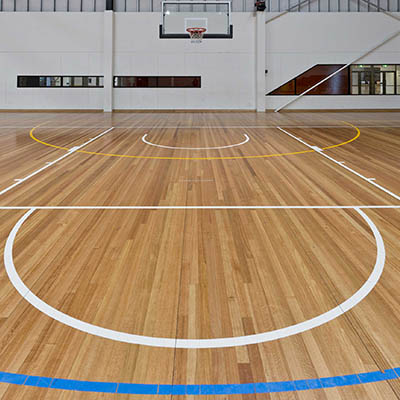 Sprung Timber Flooring at Victorian State Basketball Centre