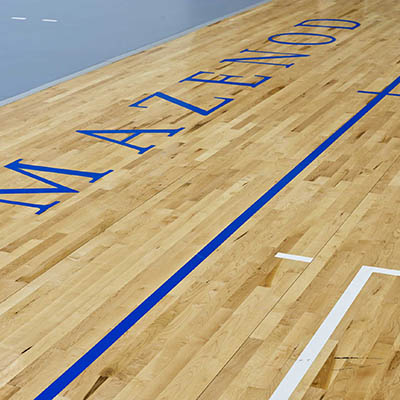 Netball Basketball Multipurpose Court at Mazenod College School