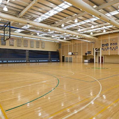 Indoor Court Sprung Timber Flooring for Parade College School