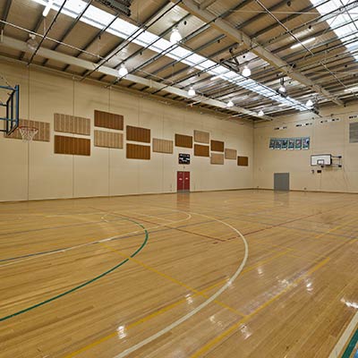 Indoor Court Sprung Timber Flooring for Parade College School