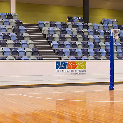 Netball and Multipurpose Sports Flooring at State Netball and Hockey Centre